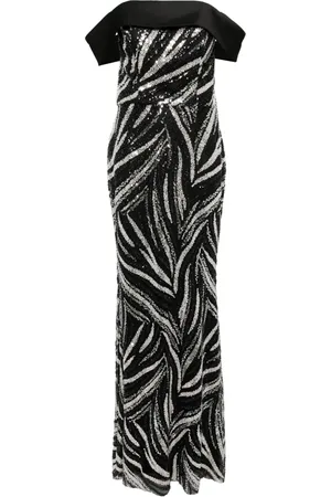 Basix Black Label Abito con paillettes