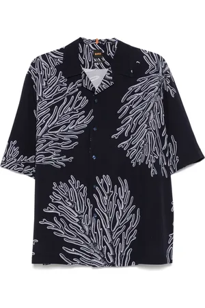 HUGO BOSS Camicia con stampa