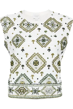 Giambattista Valli Canotta con paillettes