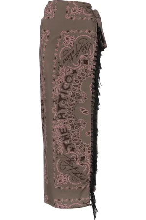 The Attico Pareo con stampa paisley