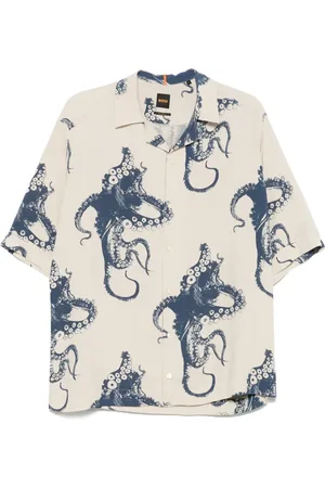 HUGO BOSS Camicia con stampa