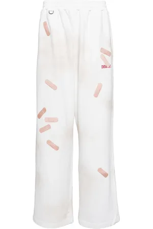 DOUBLET Pantaloni sportivi Bandage con ricamo