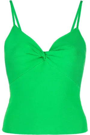 ALICE+OLIVIA Top Rhona con dettaglio a nodo