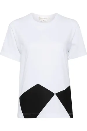 Comme des Garçons T-shirt con design a inserti