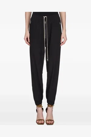 Rick Owens Pantaloni sportivi in charmeuse