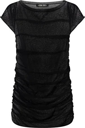 Elena Velez T-shirt con ruches