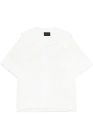 Simone Rocha T-shirt con colletto alla marinara