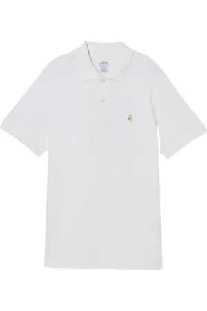 Brooks Brothers Polo con logo ricamato