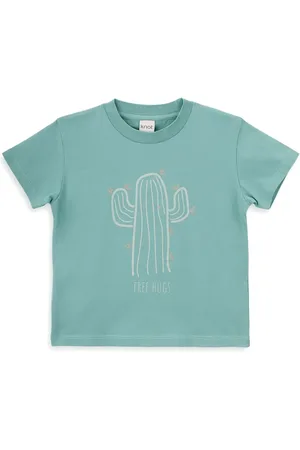 KNOT T-shirt con cactus