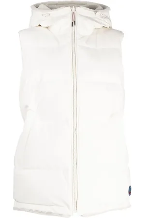 YVES SALOMON Gilet imbottito con cappuccio