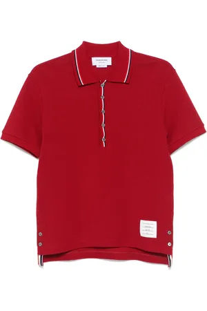 Thom Browne T-shirt con dettaglio a righe RBW