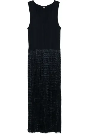 HUGO BOSS Abito midi a coste