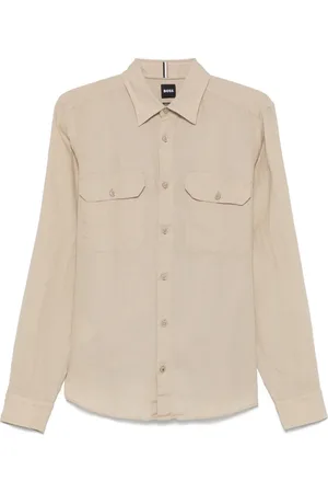 HUGO BOSS Camicia in lino