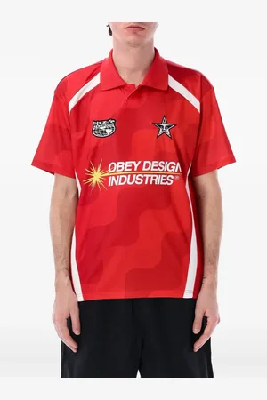 Obey Polo con stampa