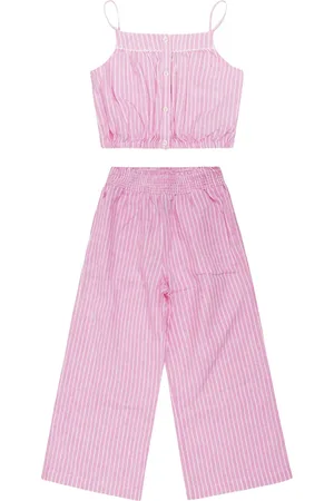 Ralph Lauren Set con pantaloni a righe