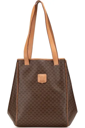 Céline Borsa tote Macadam in tela cerata 2014