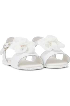 Babywalker Sandali con applicazioni a fiore