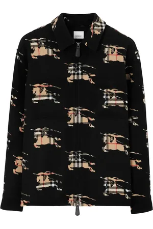 Burberry Camicia EKD a quadri con zip