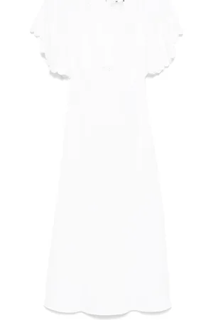 Elisabetta Franchi Abito midi in crêpe