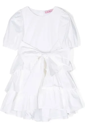 MISS BLUMARINE Abito corto con maniche a palloncino