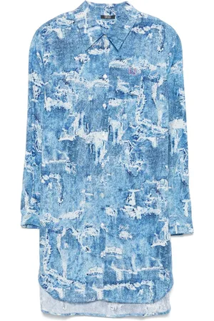 Liu Jo Chemisier con stampa denim