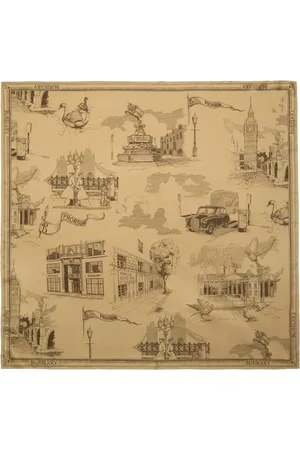 Burberry Sciarpa London Landmarks