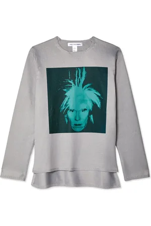 Comme des Garçons Maglione con stampa grafica