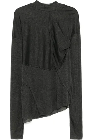 CHIAHUNG SU T-shirt asimmetrica
