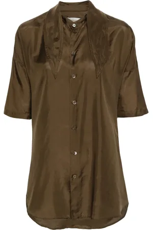 LEMAIRE Camicia con dettaglio a foulard