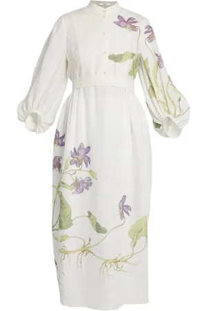 Erdem Chemisier midi a fiori