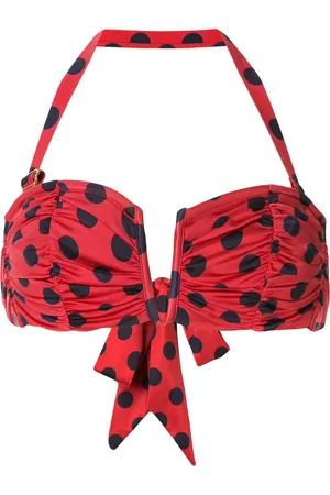 Duskii Top bikini a fascia Cerise
