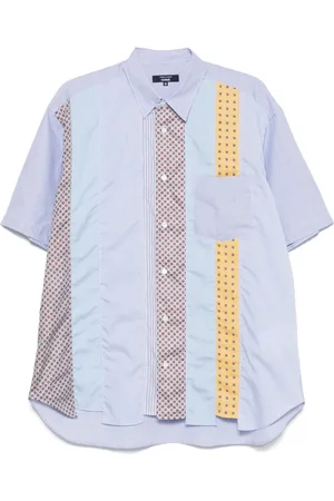 Comme des Garçons Camicia con design patchwork