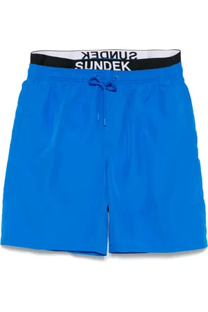 Sundek Costume da bagno con fascia logata in vita