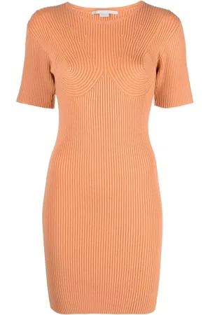Stella McCartney Abito con dettaglio a coste