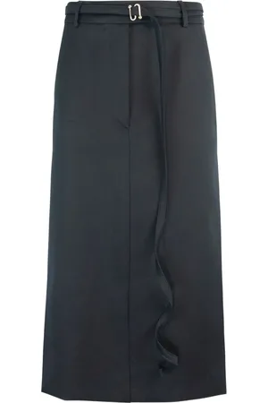Sportmax Gonna midi con cintura