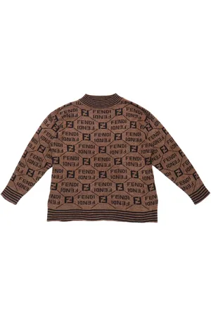 Fendi Maglione con logo 1980-1990