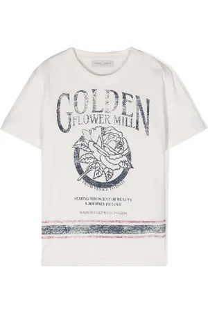 Golden Goose T-shirt Golden Flower Mill