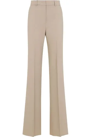 Sportmax Pantaloni dritti in lana vergine
