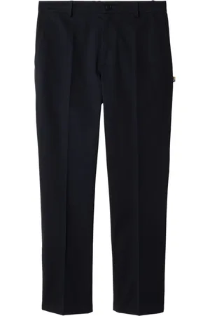 Burberry Pantaloni con ricamo EKD