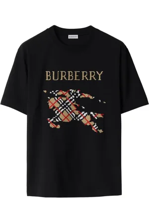 Burberry T-shirt con ricamo EKD