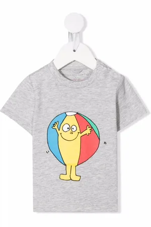 Stella McCartney T-shirt Beachball con stampa