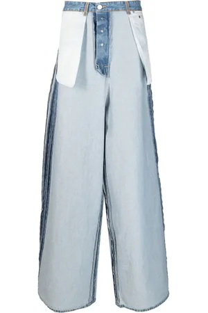 Vetements Jeans a gamba ampia