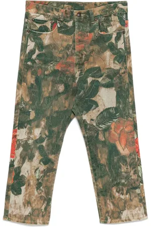 R13 Jeans a fiori