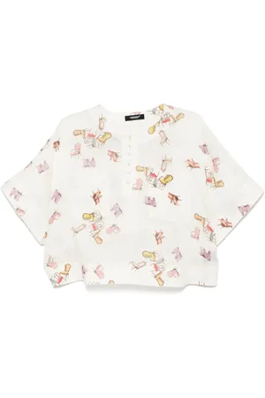 UNDERCOVER Blusa con stampa grafica