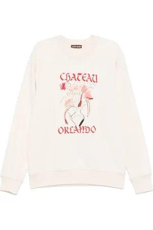 Chateau Felpa con stampa grafica