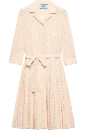 Prada Abito midi in cotone