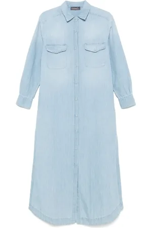 LORENA ANTONIAZZI Abito lungo denim