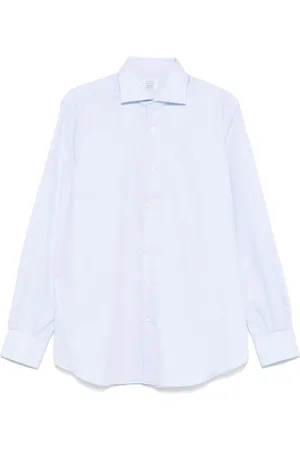 MAZZARELLI Camicia con motivo jacquard