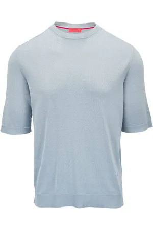 ISAIA T-shirt in seta