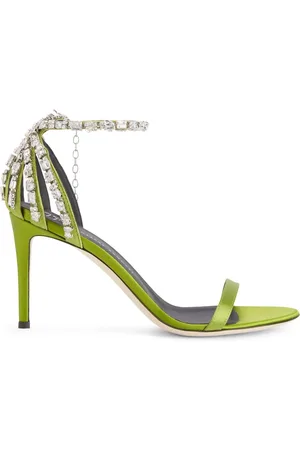 Giuseppe Zanotti Sandali Adele 85mm con cristalli
